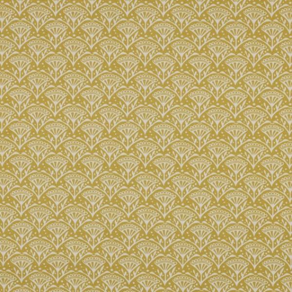 Canvas Baumwolle - Olive Flowers | Meterware